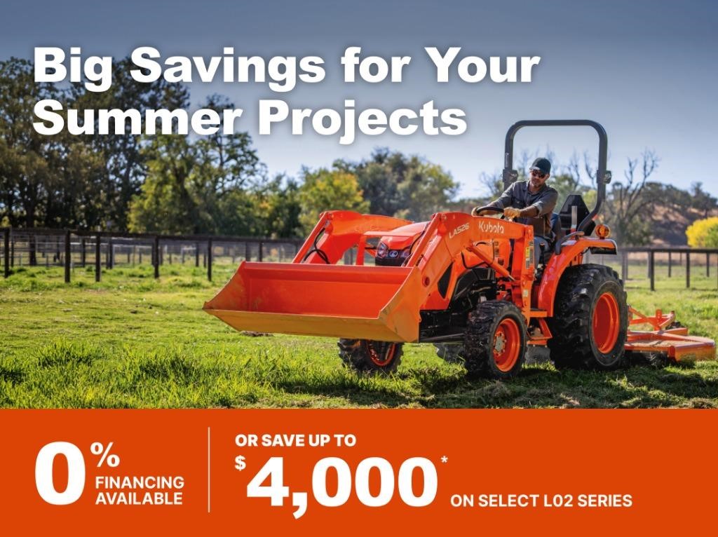 Save Up to $4,000 on Select L02 Series